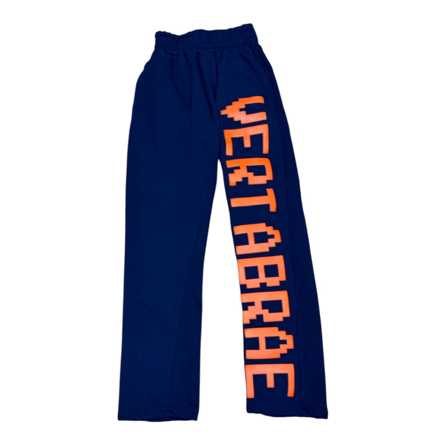 VERTABRAE SWEATPANTS NAVY ORANGE