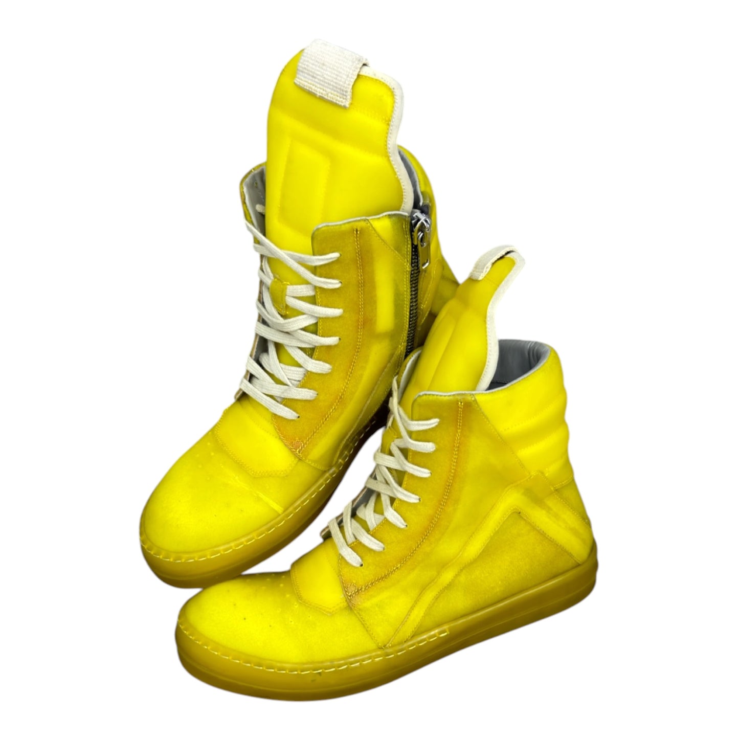 RICK OWENS EDFU GEOBASKET LEMON