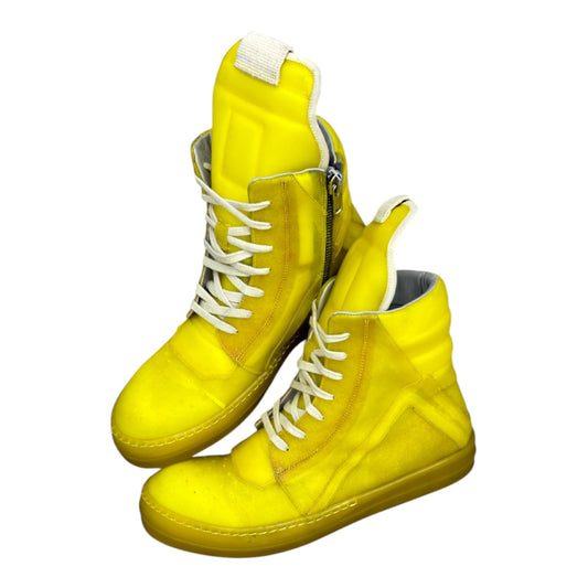 RICK OWENS EDFU GEOBASKET LEMON