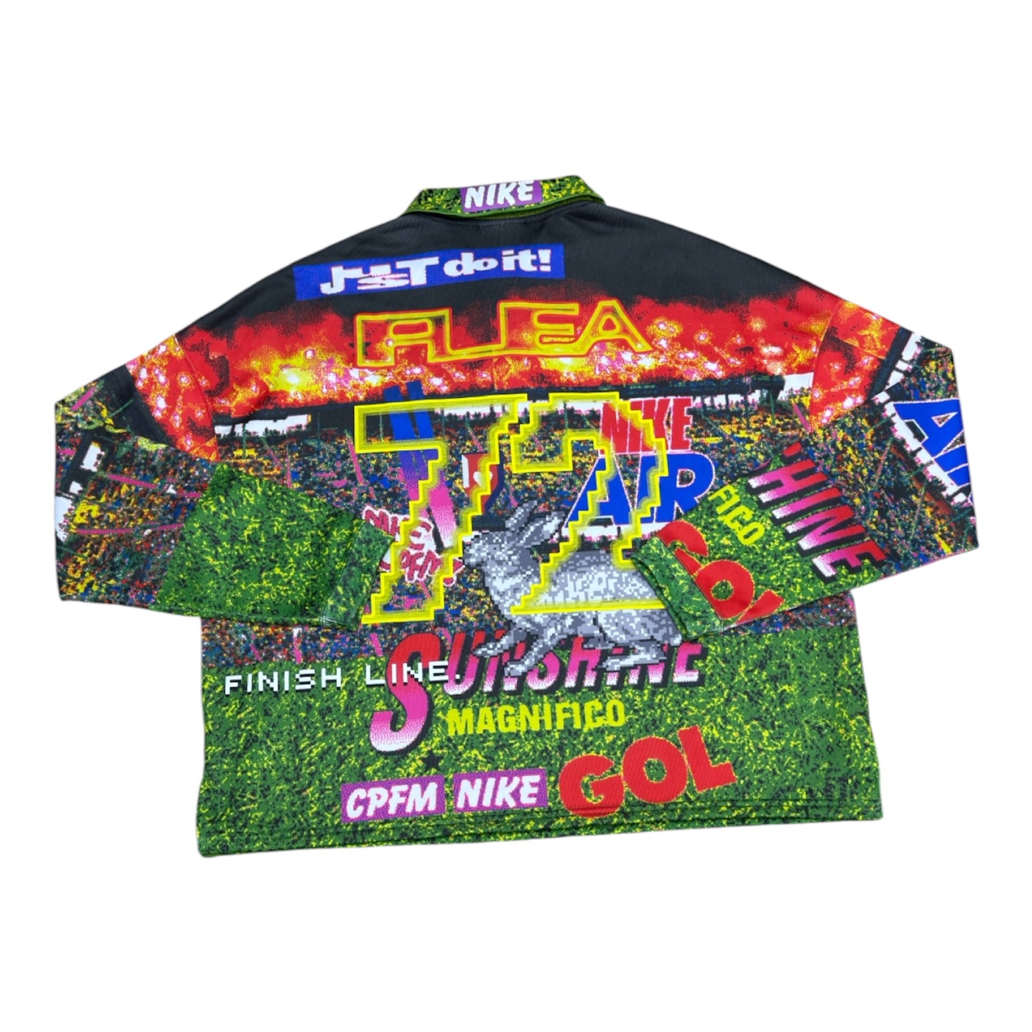 NIKE CPFM LONGSLEEVE POLO MULTICOLOR