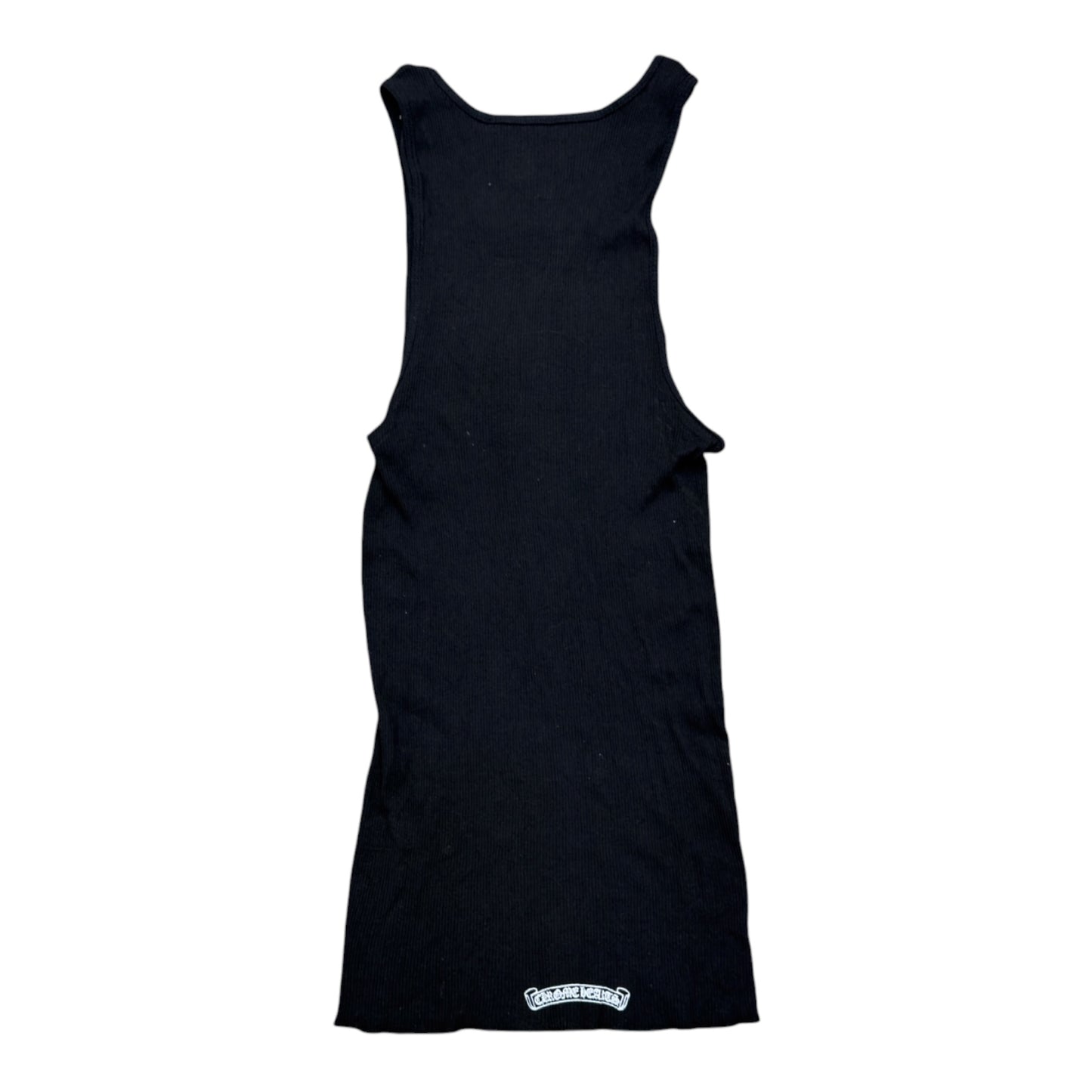CHROME HEARTS HAIRY CROSS TANK TOP