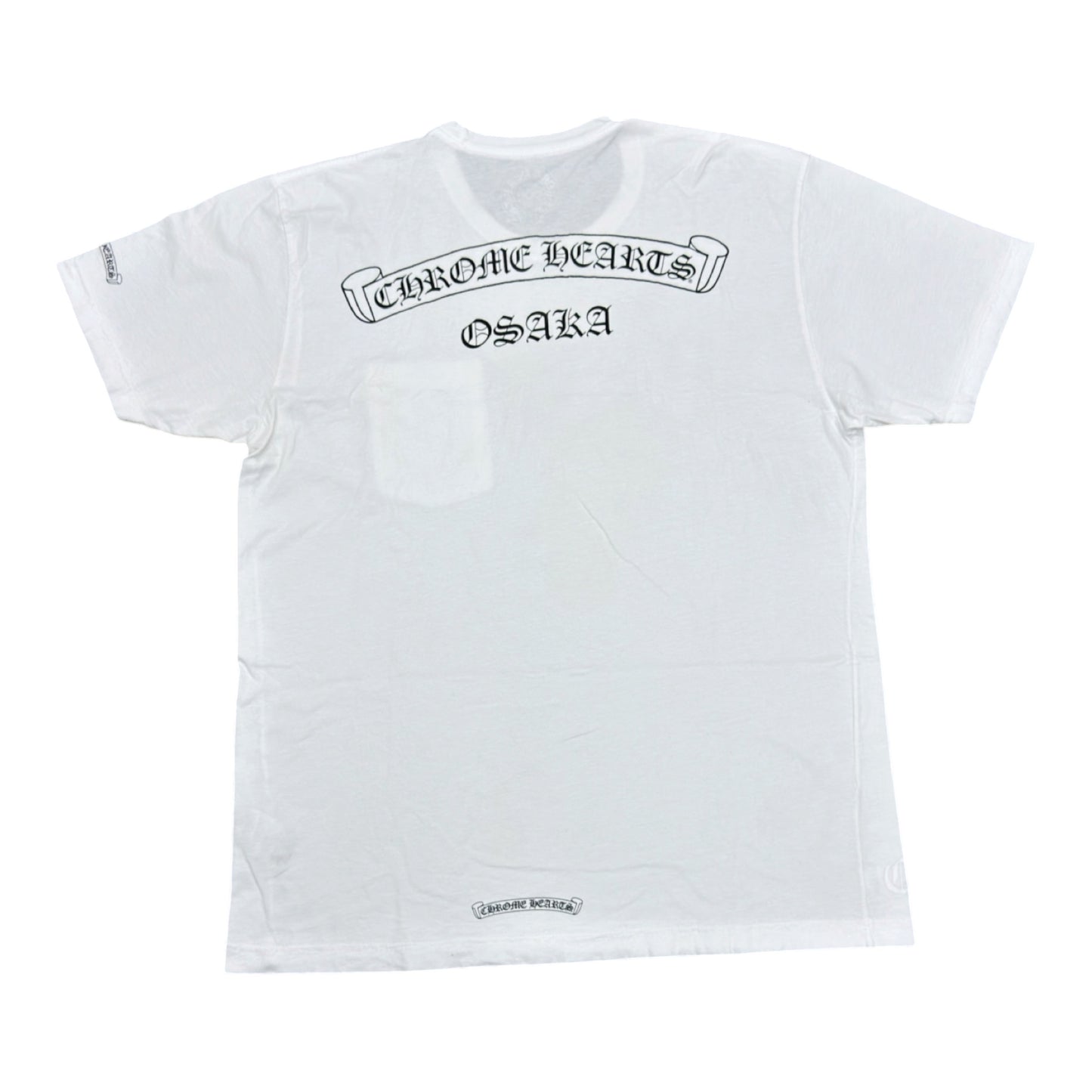 CHROME HEARTS OSAKA SCROLL LOGO POCKET TEE