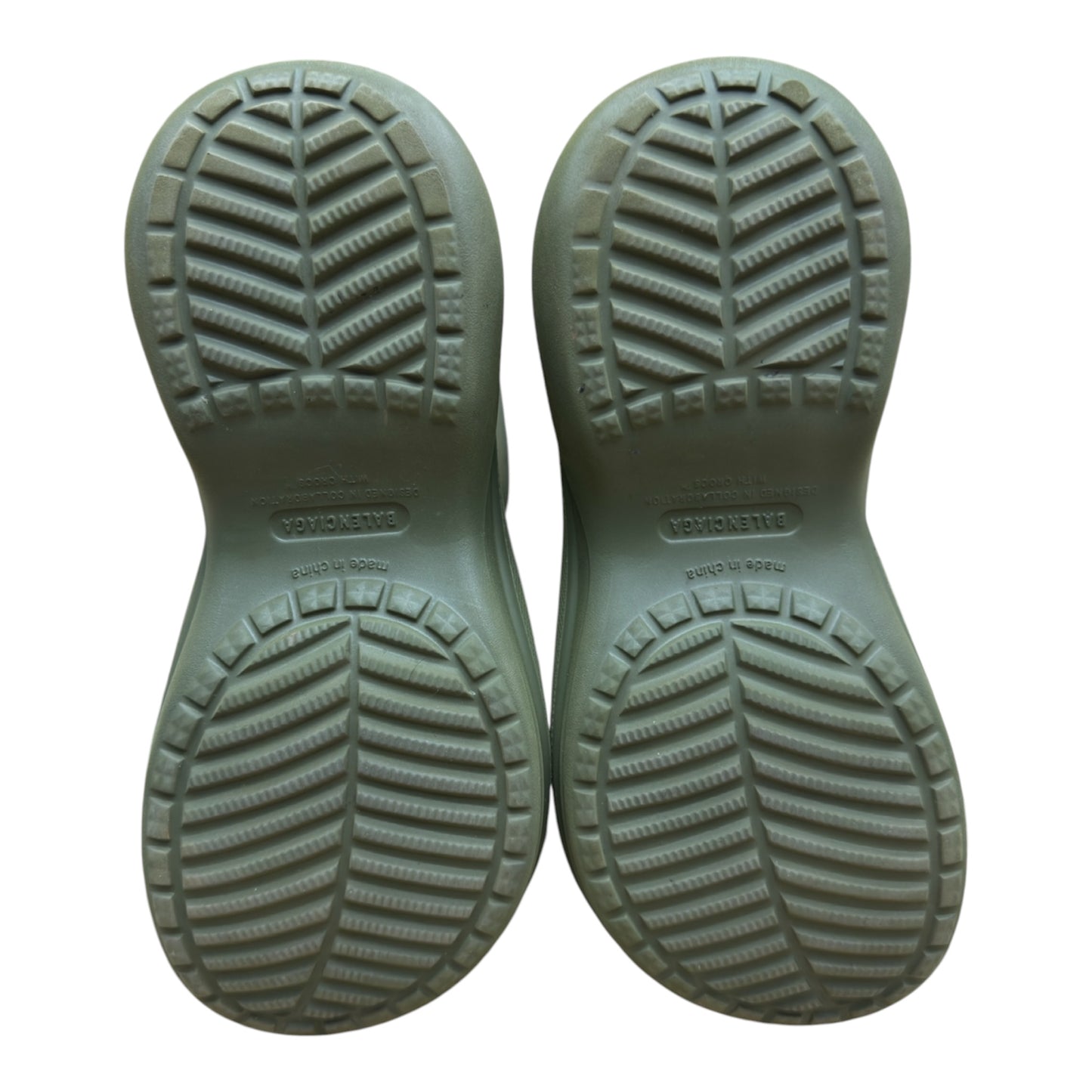 BALENCIAGA X CROCS BOOT GREEN