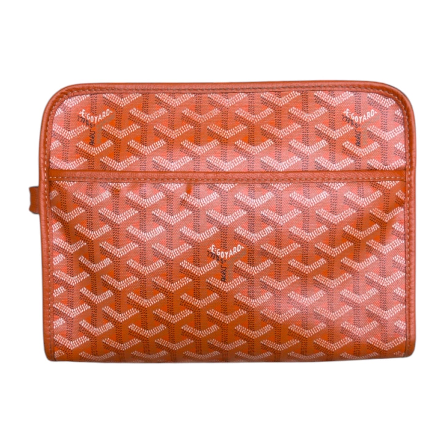 GOYARD JOUVENCE TOILETRY BAG PM ORANGE