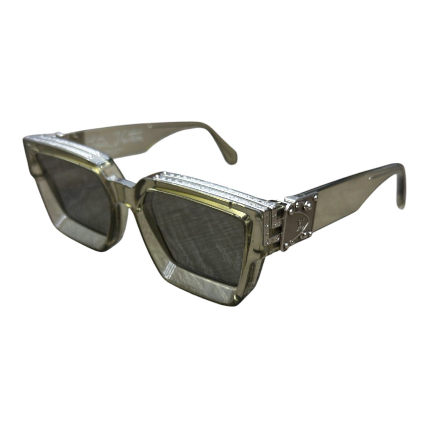 LV 1.1 MILLIONAIRE SUNGLASSES LIGHT GREEN