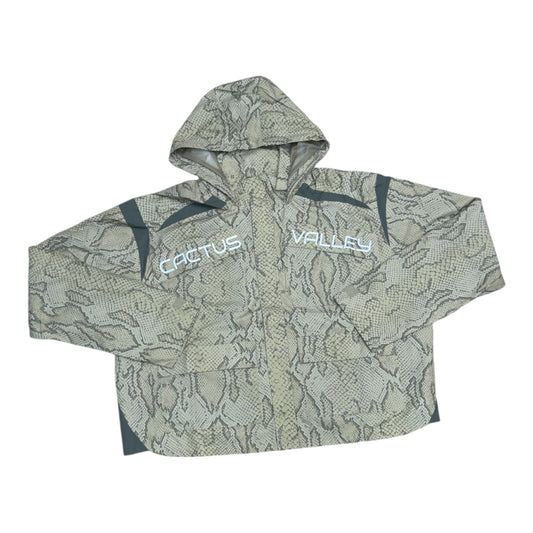 AZVA SNAKESKIN WINDBREAKER