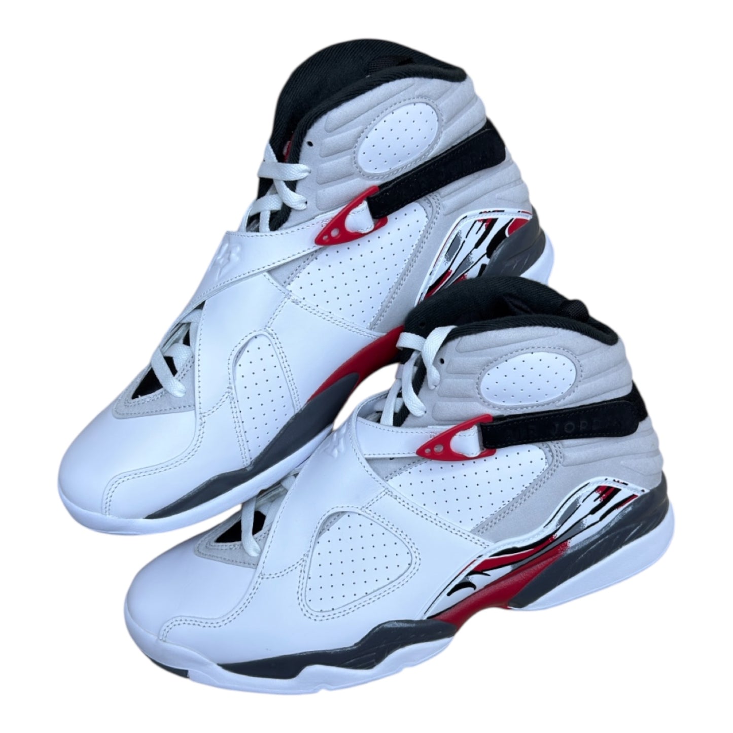 JORDAN 8 WHITE TRUE RED 2025