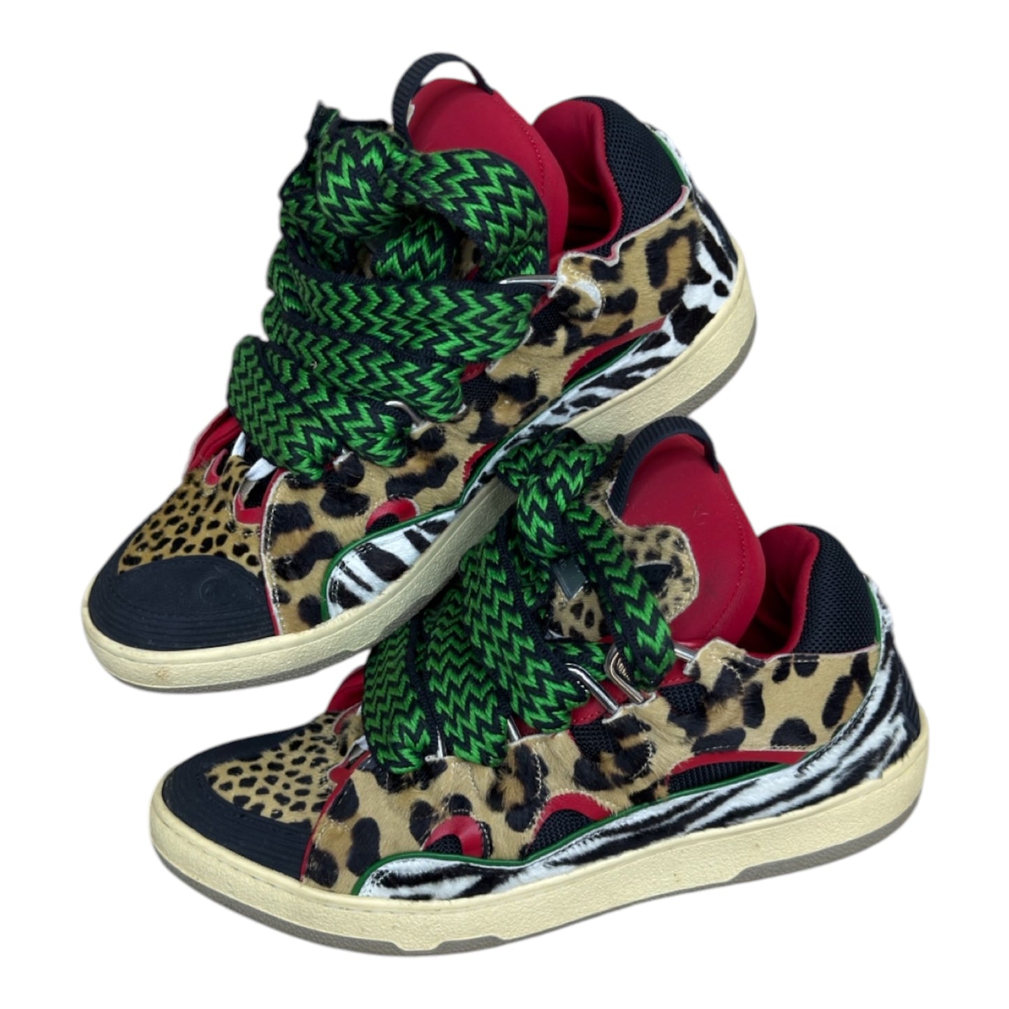 LANVIN CURB LEOPARD