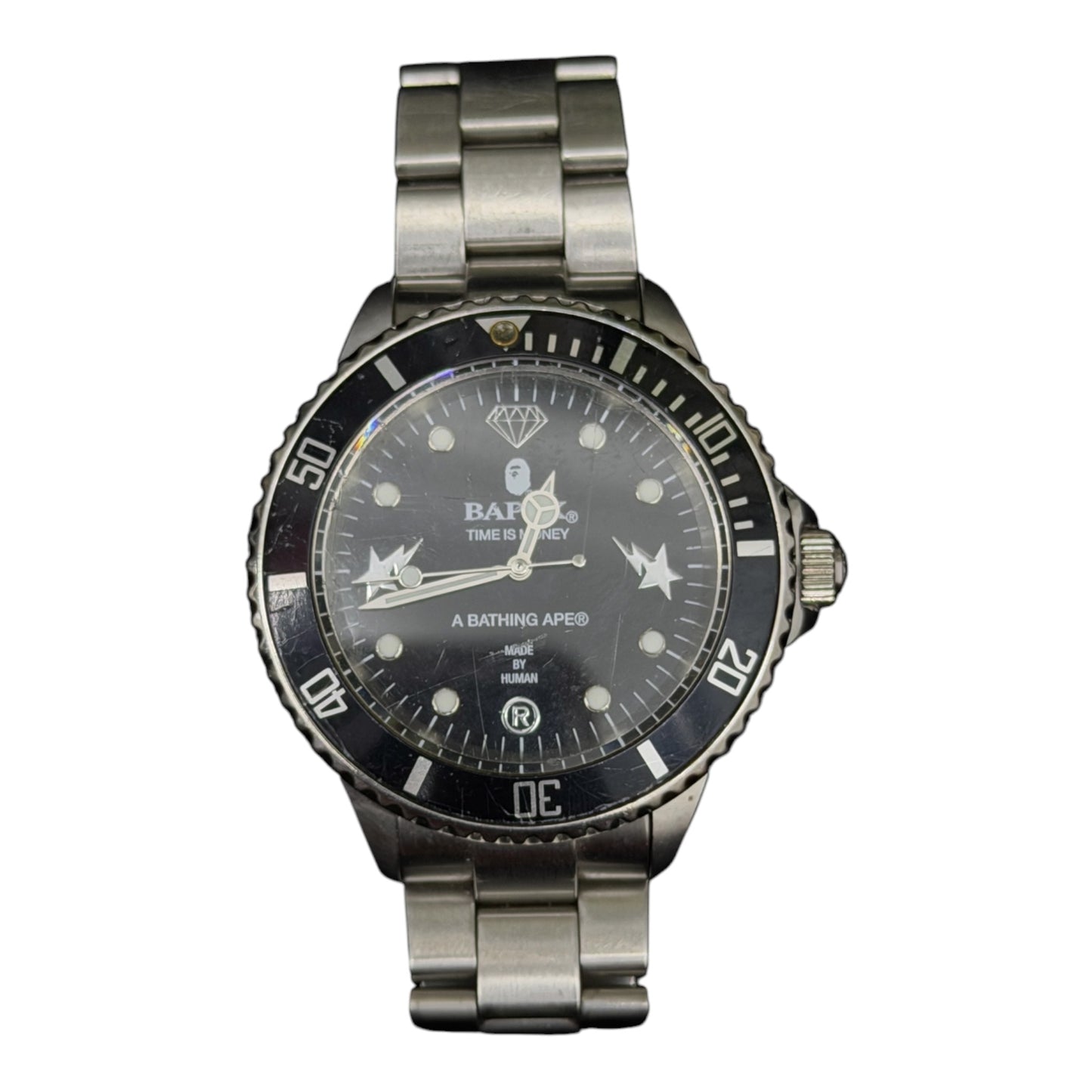 BAPE TYPE 1 BAPEX WATCH TIME IS MONEY