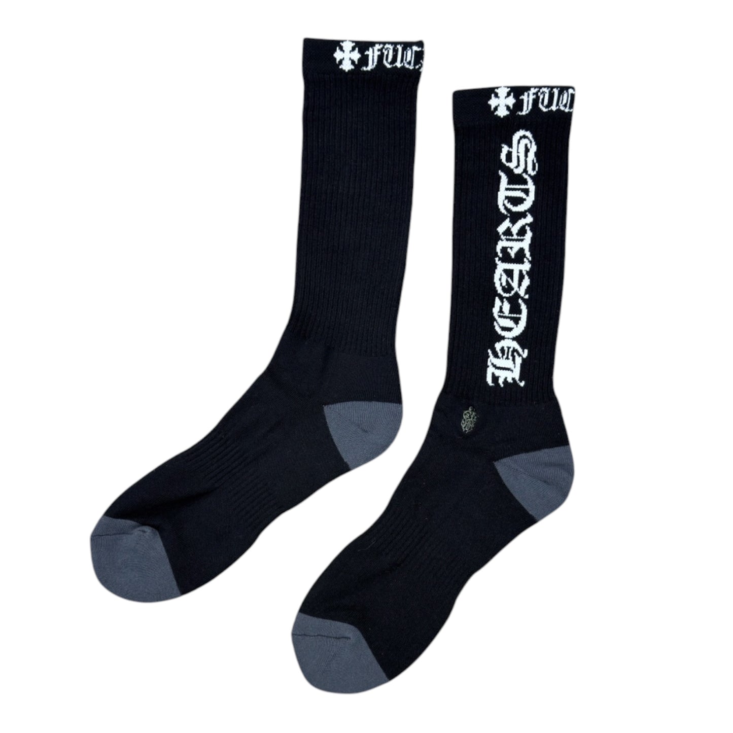 CHROME HEARTS CH SOCKS WHITE