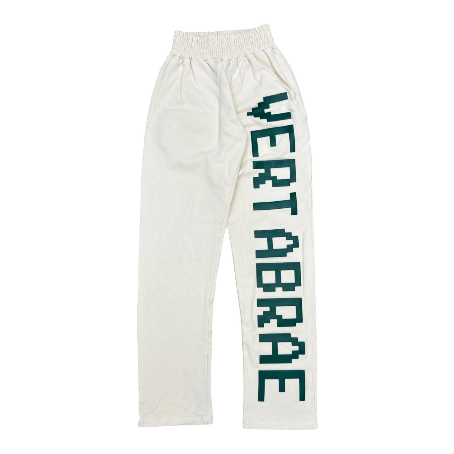VERTEBRAE SWEATPANTS CREAM GREEN