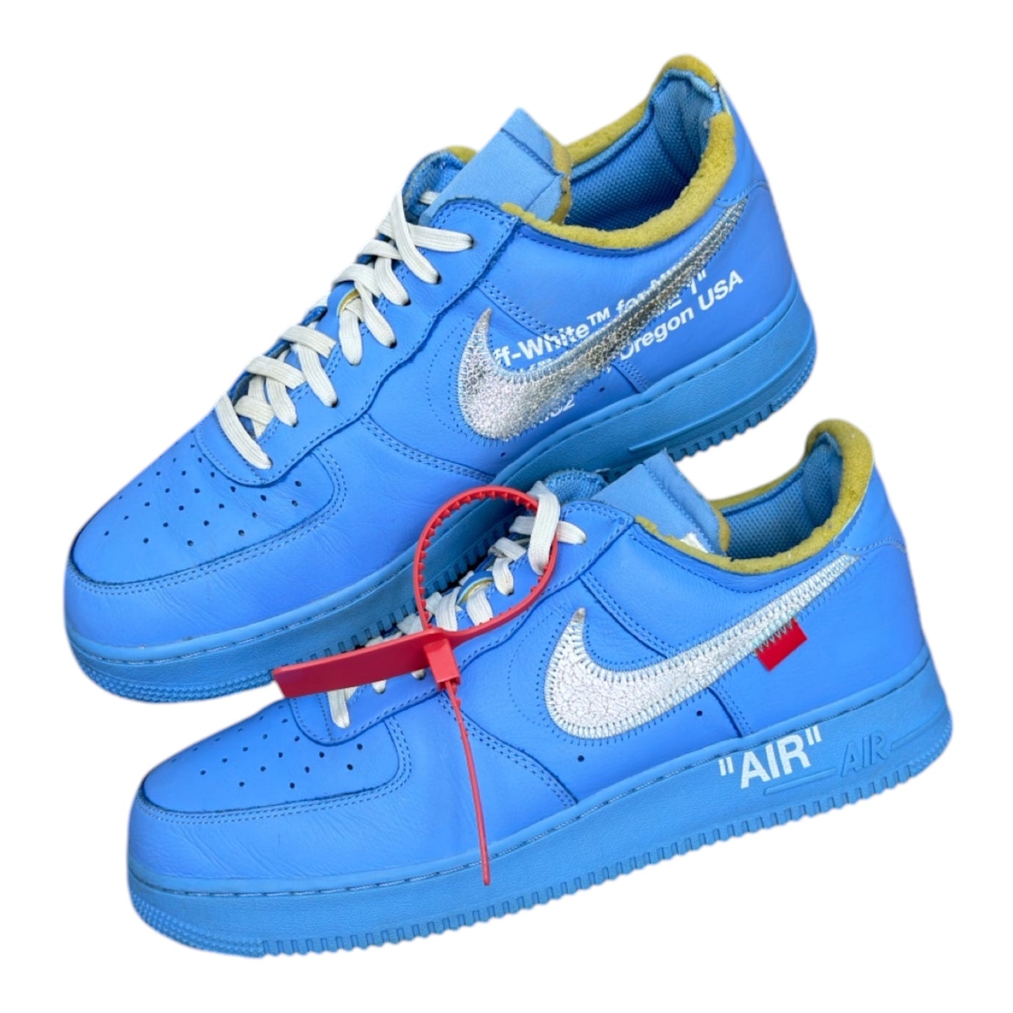 AIRFORCE OFF WHITE MCA UNIVERSITY BLUE
