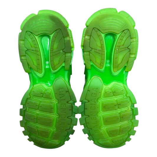 BALENCIAGA TRACK.2 CLEAR SOLE FLUO GREEN