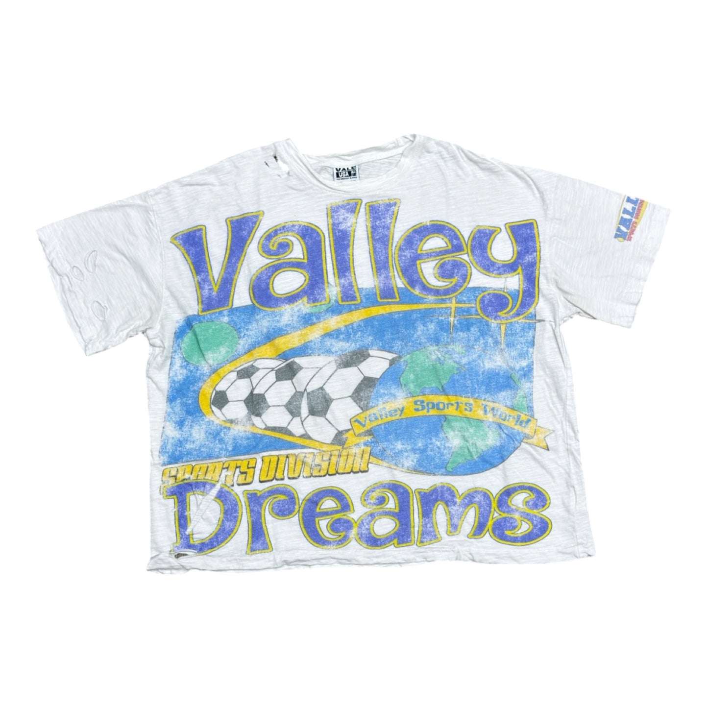 VALE FUTBALL TEE WHITE