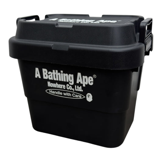 BAPE A BATHING APE MINI STORAGE BOX BLACK