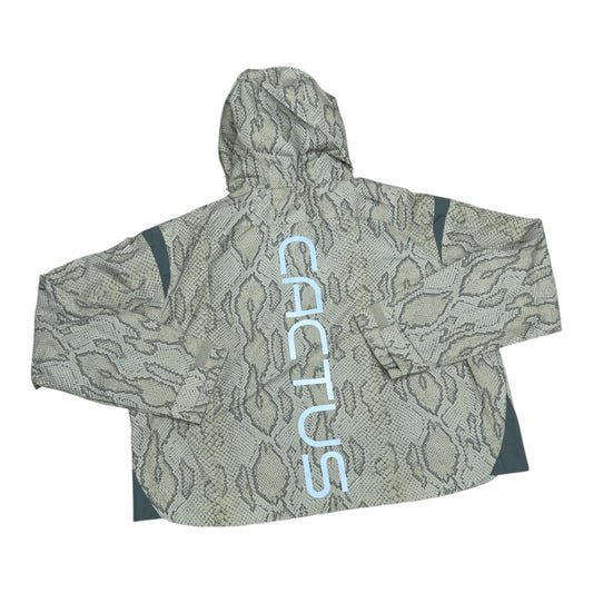 AZVA SNAKESKIN WINDBREAKER