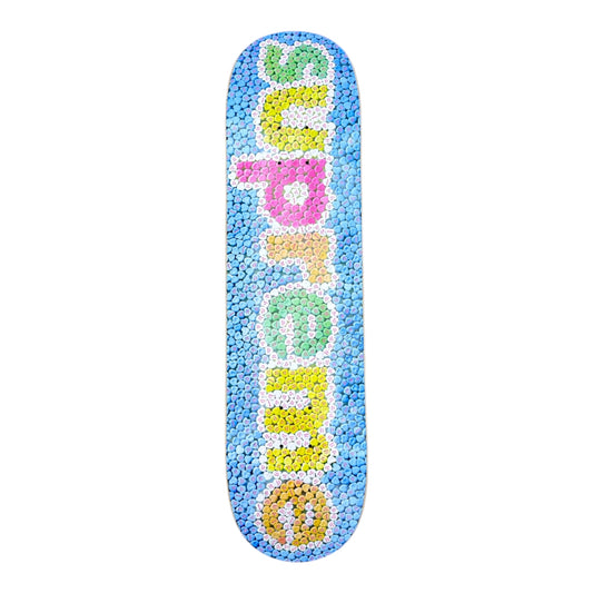 SUPREME CANDY HEARTS SKATEBOARD DECK BLUE