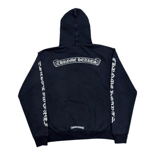 CHROME HEARTS SCROLL LOGO HOODIE