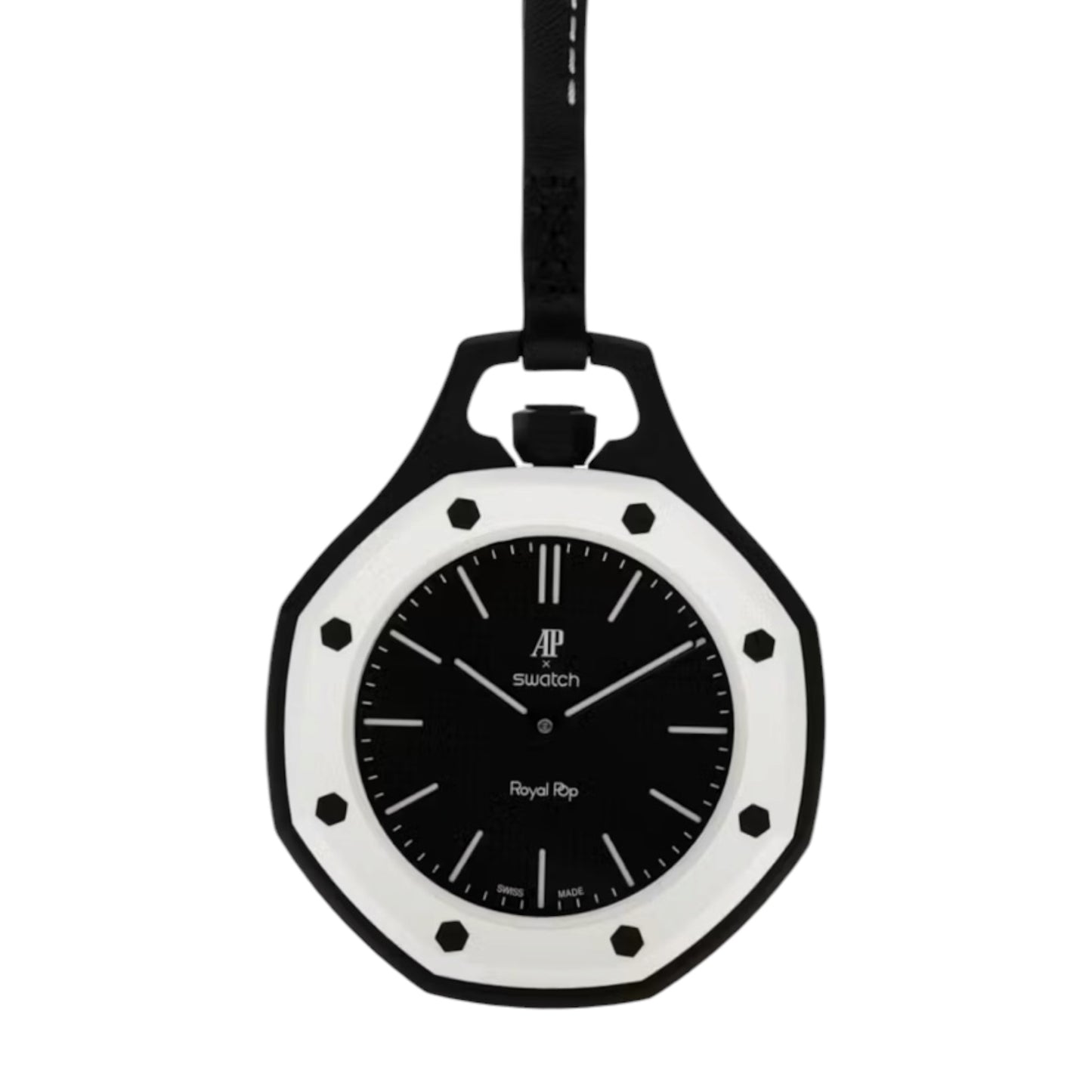 SWATCH X AP BIOCERAMIC ROYAL POP OCHO NEGRO