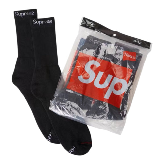 SUPREME HANES SOCK (4 PACK)