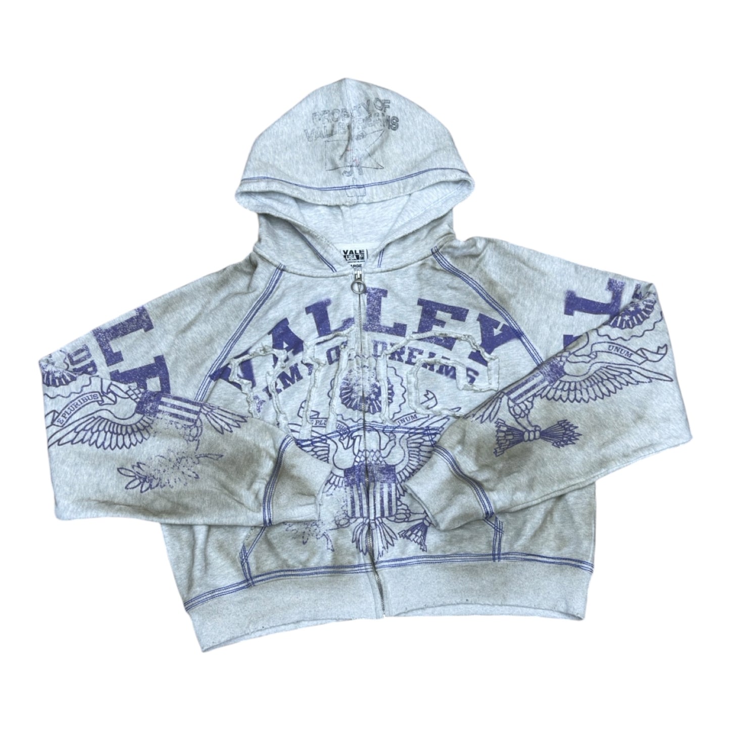 VALE ARMY ZIP UP